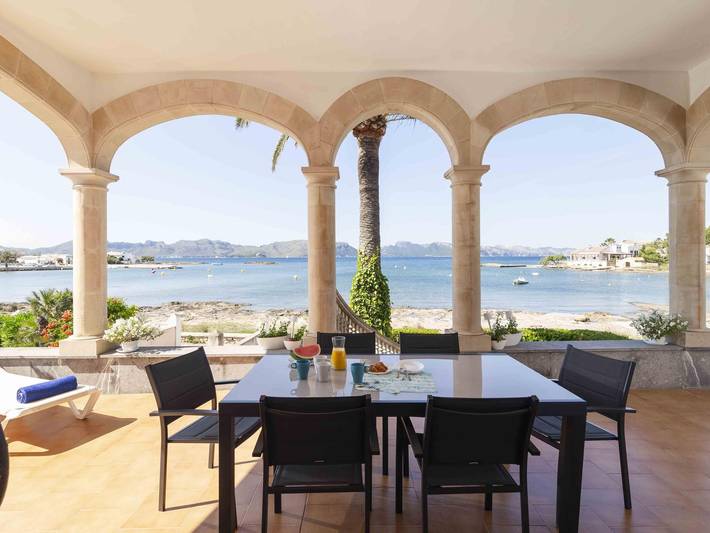 Ferienhaus für 7 Personen, mit Meerblick und Balkon/Terrasse in