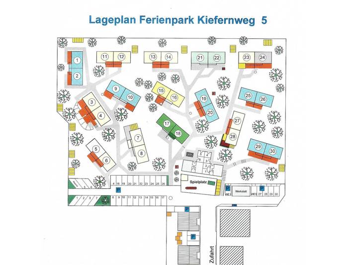 Ferienpark für 4 Personen, mit Terrasse und Garten, kinderfreundlich auf Usedom - 4