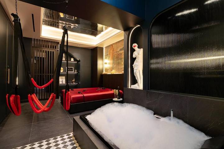 Appartement de vacances pour 4 personnes, avec Jacuzzi