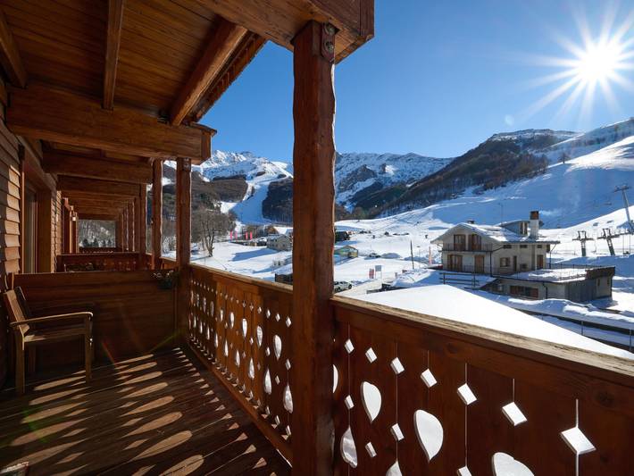 Gîte pour 4 personnes, avec terrasse à Limone Piemonte
