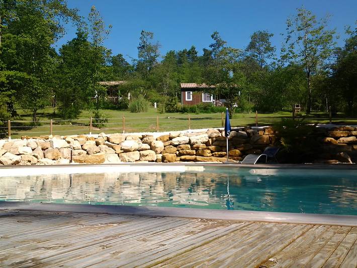 Chalet pour 4 personnes, avec piscine et jardin, animaux acceptés en Dordogne - 4