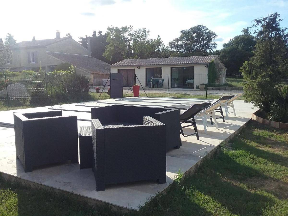 Studio with Pool View in Saint-Quentin-la-Poterie, Région de Nîmes