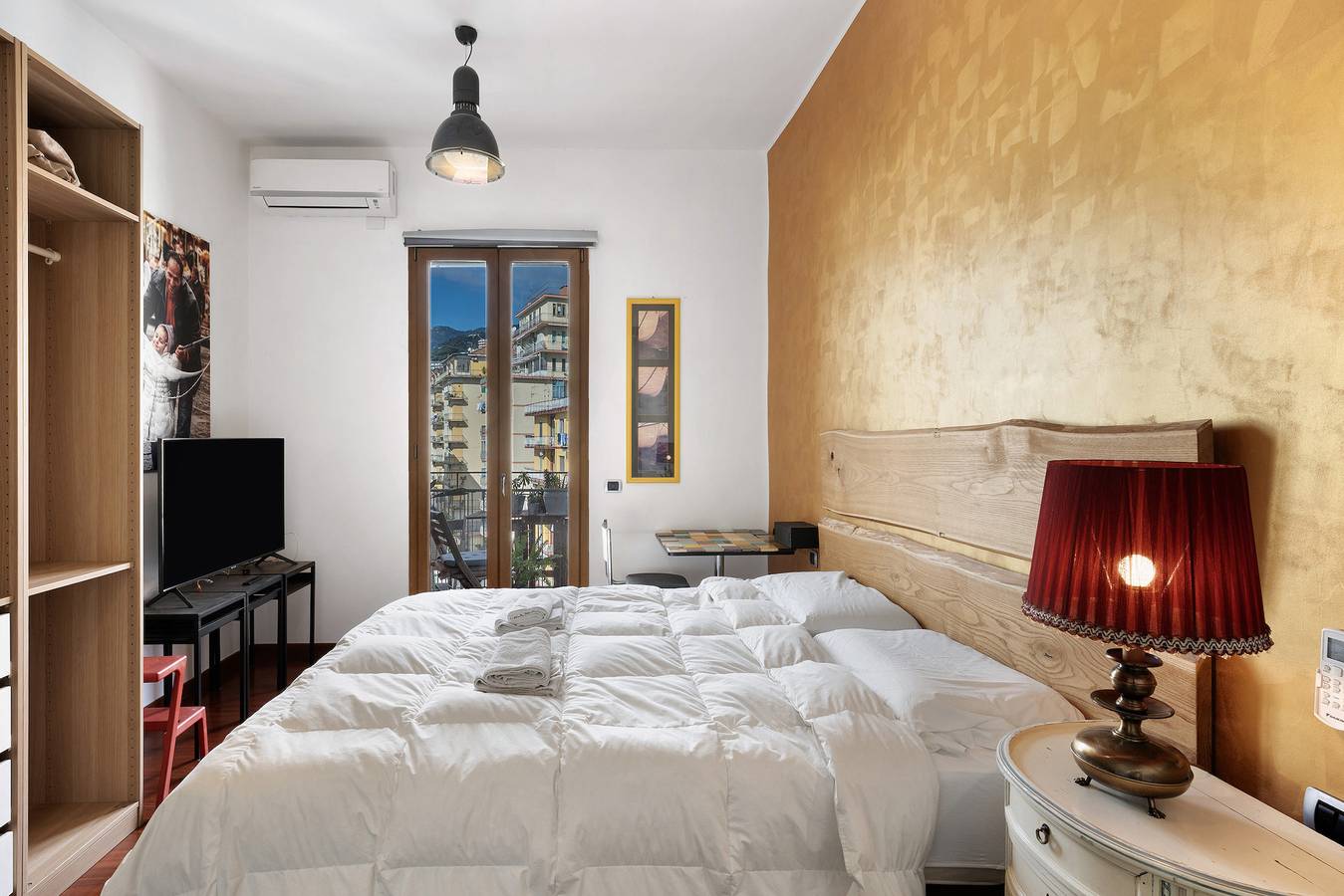 Room 'Confortevole' with Mountain View, Wi-Fi and Air Conditioning in Salerno, Tyrrhenian Coast Campania