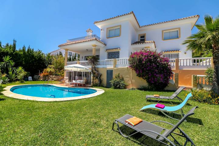 Family villa with sea views in La Cala in La Cala de Mijas, Mijas