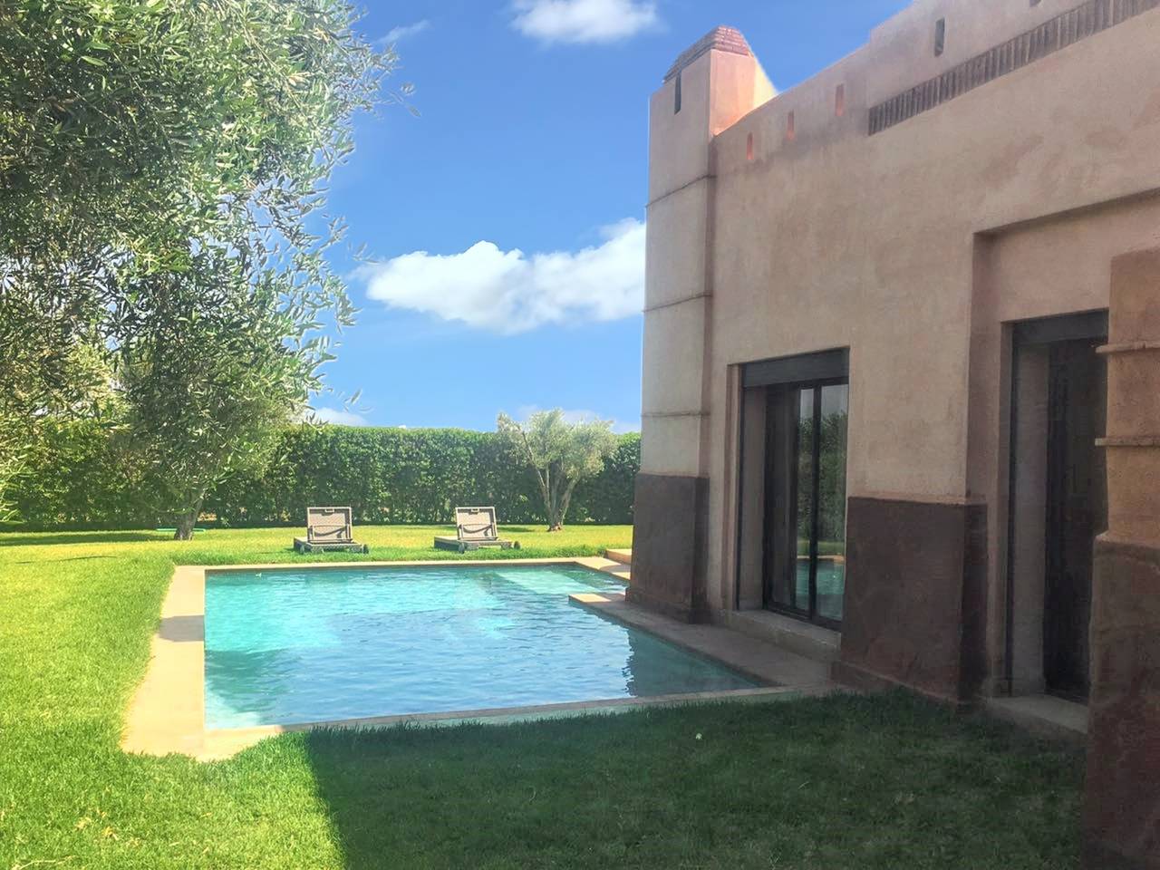 Villa élégante à Marrakech avec piscine privée. in Marrakech-Safi