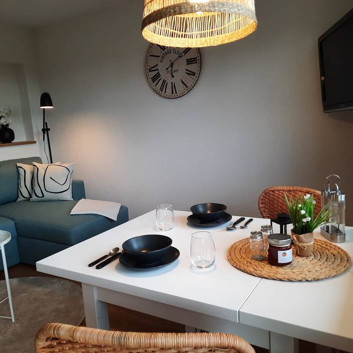 Ferienwohnung für 4 Personen, mit Garten und Ausblick sowie Terrasse, mit Haustier in Hessen - 4