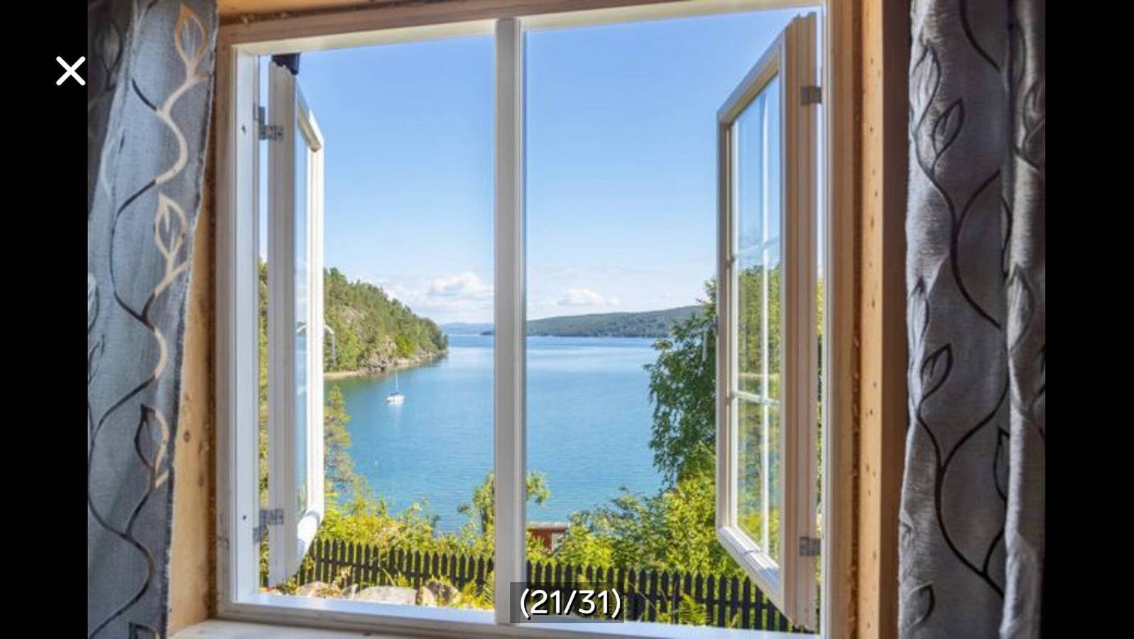 Hütte, 25 m zum See, 25 min Oslo, 10 min Tusenfryd in Frogn
