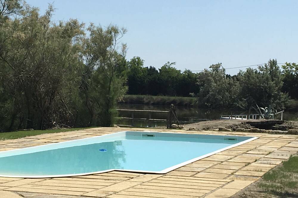Camargue au bord de l eau in Saint-Laurent-d'Aigouze, Côte d'Améthyste