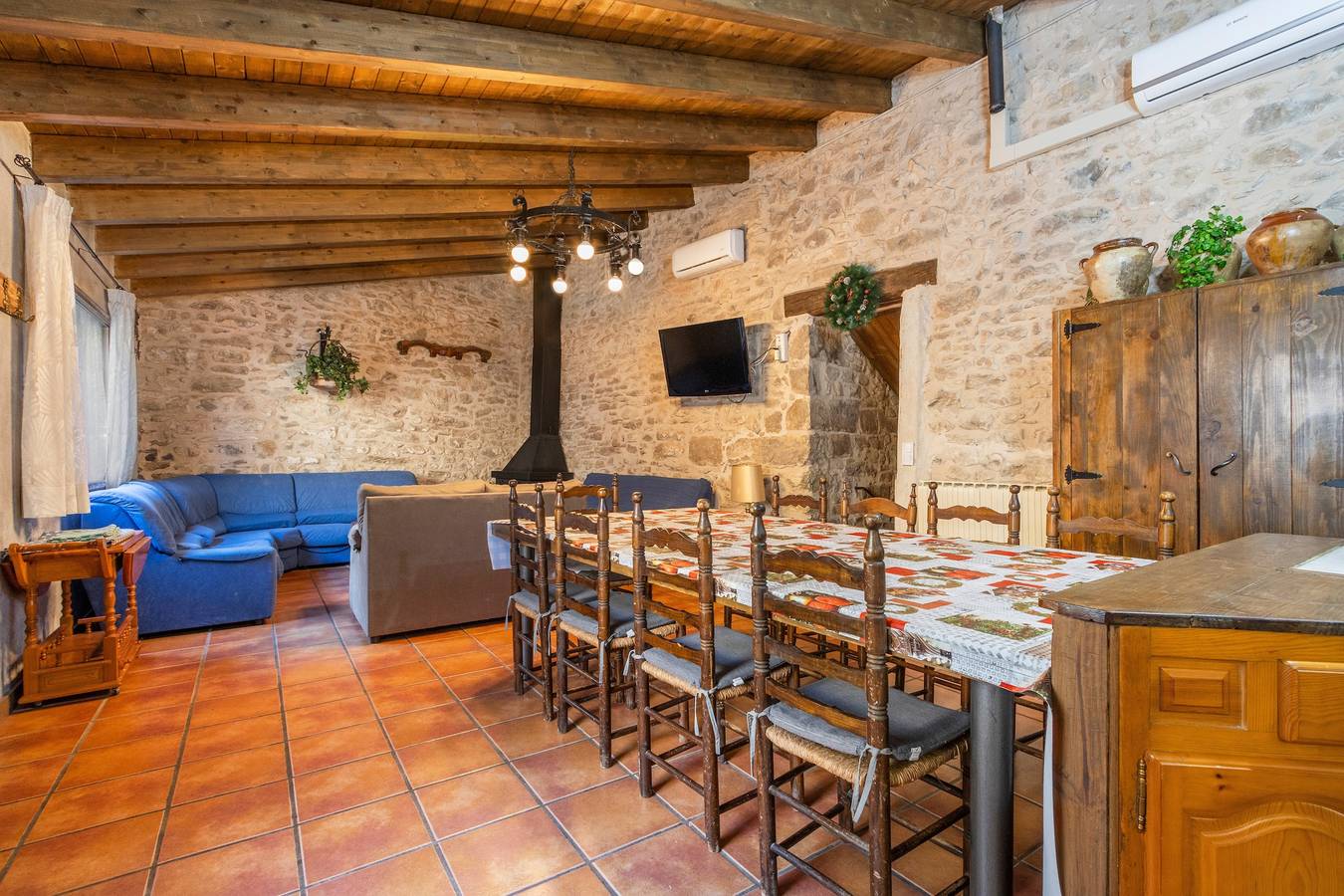 Ferienhaus 'Casabras' mit privatem Pool, Wlan und Klimaanlage in Tàrrega, Costers del Segre