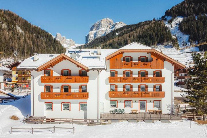 Chambre d’hôte pour 2 personnes, avec jardin et vue à Canazei - 4