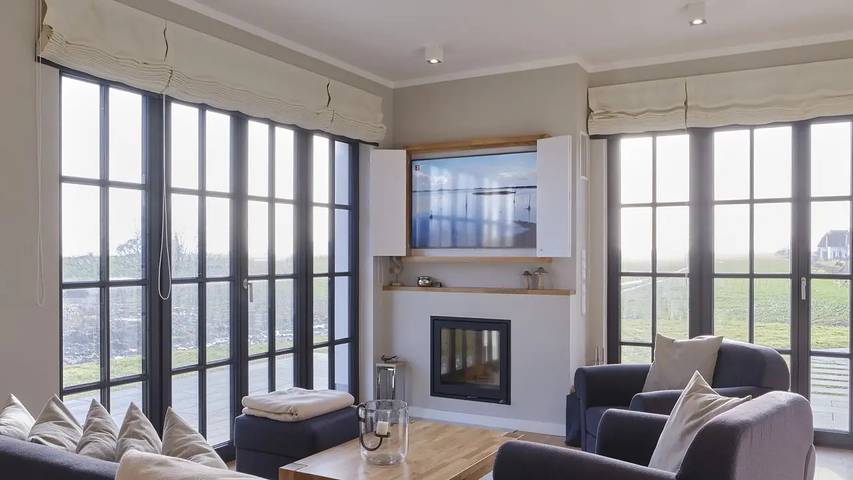Ferienhaus für 8 Personen, mit Terrasse und Garten sowie Sauna und Pool, mit Haustier in Dranske