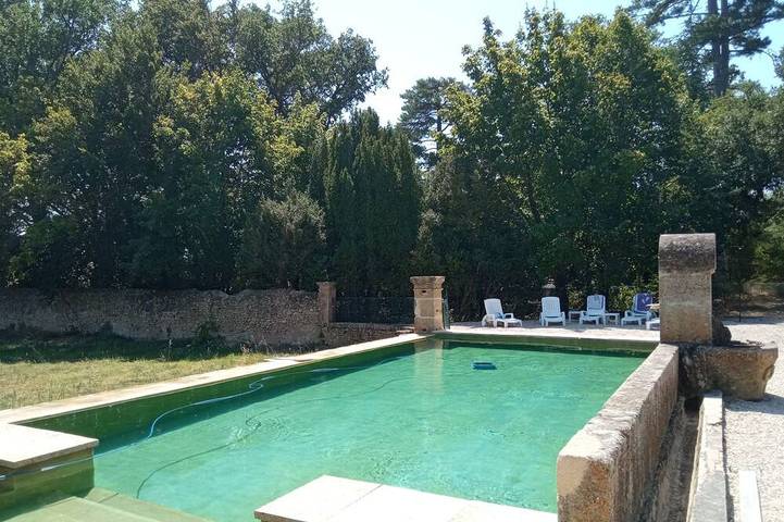 Maison de vacances pour 15 personnes, avec jardin à Rognes