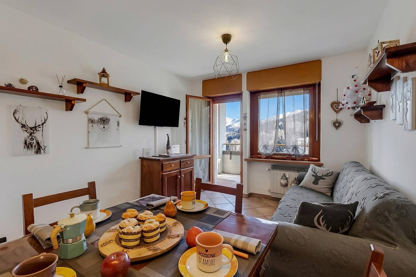 Appartamento intero, Wolf & Deer Apartment Ski-In Ski-Out 250m in Sestriere città, Via Lattea