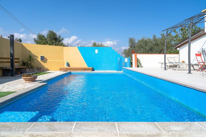Appartement entier, Appartement 'Cascina Di Barone - Vista Mare' avec vue sur la mer, Wi-Fi et climatisation in Lido di Noto, Région de Noto