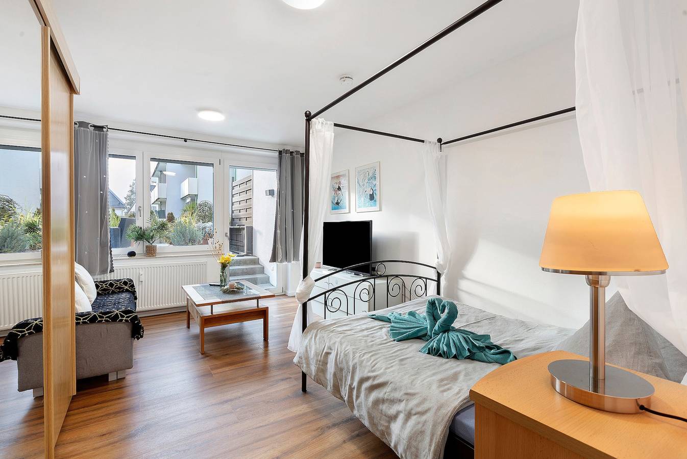 Apartamento entero, Apartamento 'Domus Lux 53' con terraza privada y wifi in Bad Säckingen, Bosque Negro sur