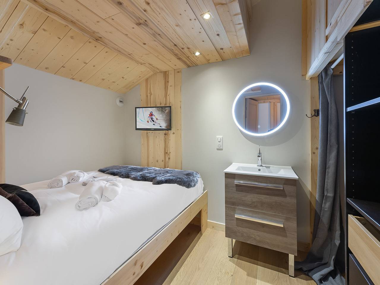 Geheel appartement, Vakantieappartement voor 4 personen met balkon in Val Thorens, Les Trois Vallées