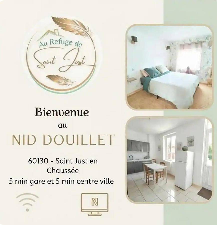 Appartement entier, One-Bedroom Apartment in Saint-Just-en-Chaussée, Oise