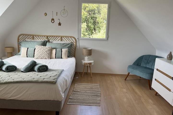 Villa H Ste Marine<br> with jacuzzi in a quiet area, fully renovated in Combrit, Quimper und Umgebung