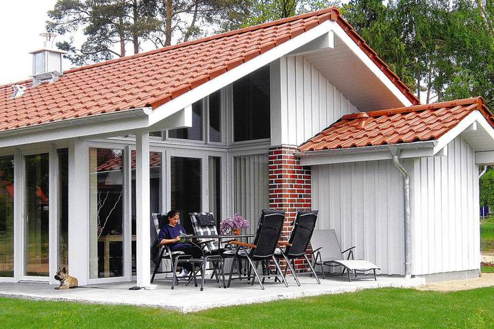 Ferienhaus für 4 Personen, mit Garten und Terrasse sowie Sauna, mit Haustier an der Müritz - 3