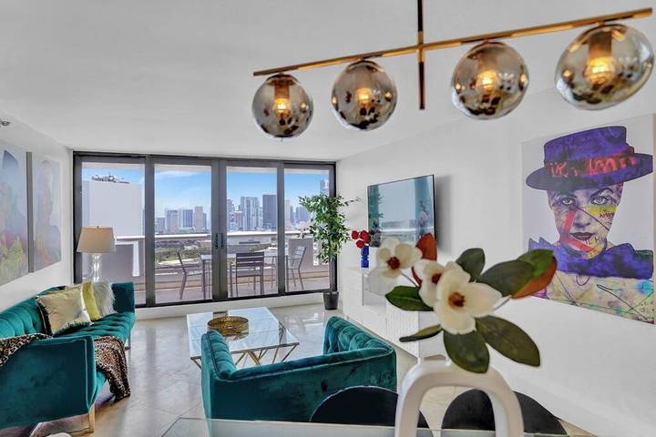 Loft voor 8 personen, with tuin and whirlpool as well as zwembad and sauna in Miami