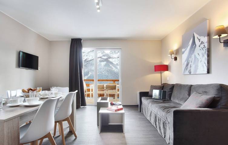 Appartement de vacances pour 4 personnes, avec Balcon ainsi que Piscine et Sauna