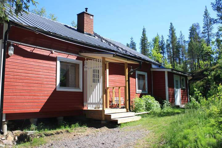 Ferienhaus für 10 Personen, mit Terrasse und Garten sowie Sauna in Lappland (Schweden) - 2