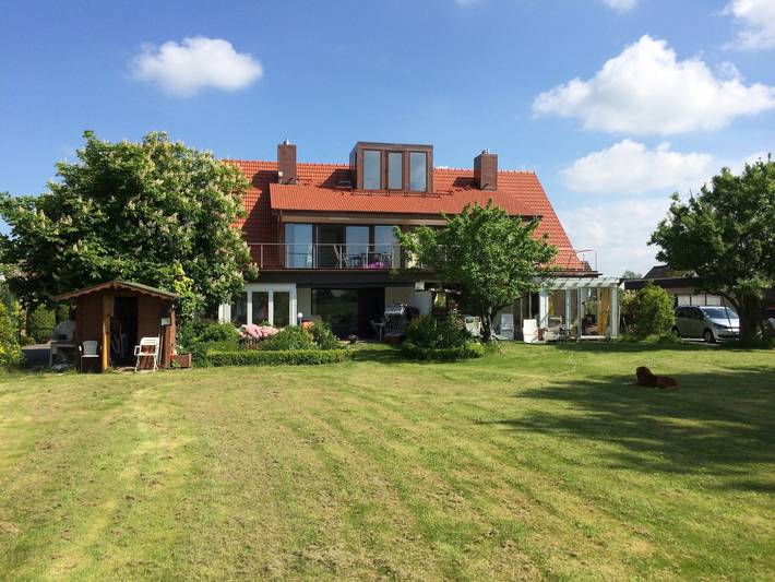 Ferienwohnung für 3 Personen, mit Balkon und Balkon/Terrasse in Warwerort