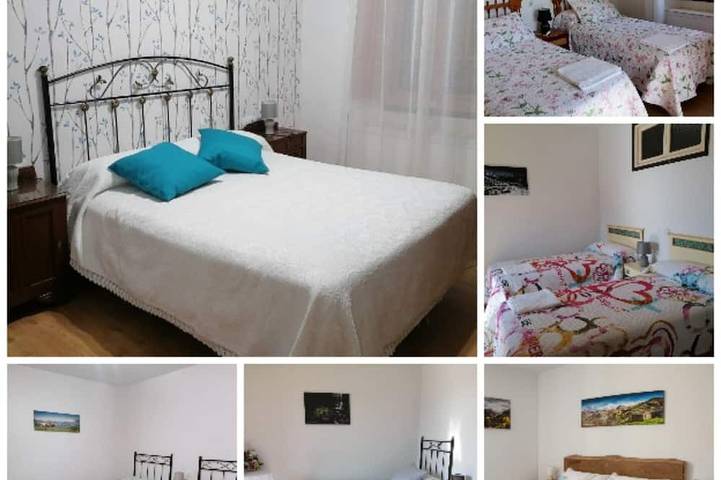 Apartamento para 14 personas, con terraza, Se admiten mascotas en Villacarriedo