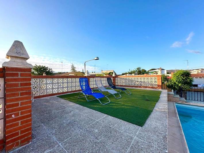 Chalet para 8 personas, con vistas además de piscina y jardín en Ribera Alta (Valencia) - 4