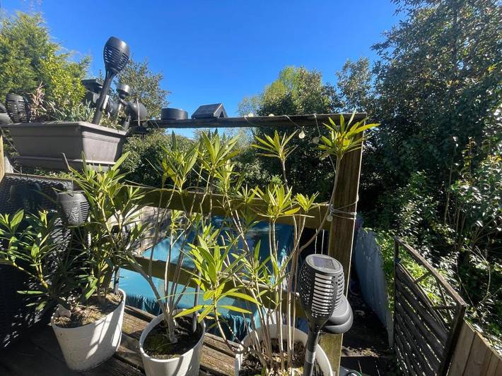 Location de vacances pour 4 personnes, avec piscine ainsi que jardin et vue à Bègles - 3