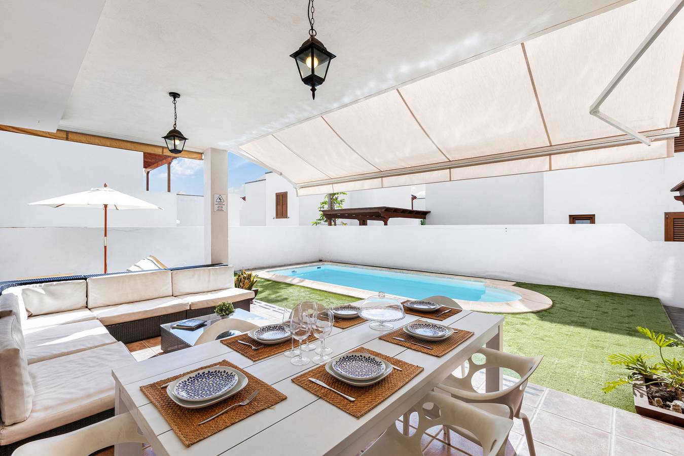 Aquavilla Private Pool in Costa Teguise, Teguise