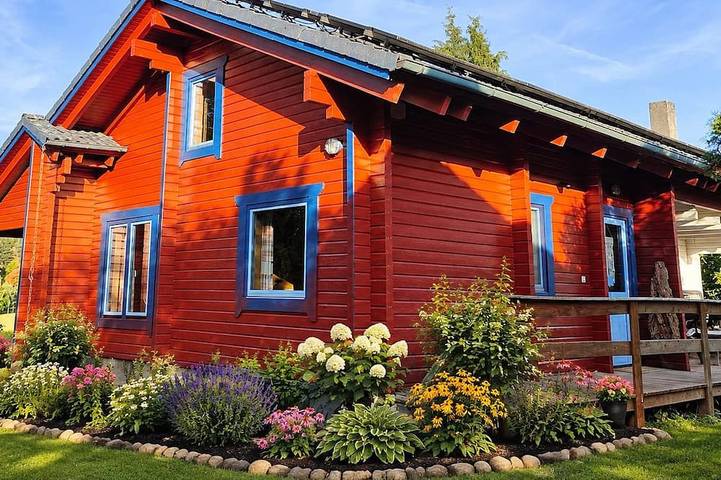 Log cabin for 8 people, with garden and sauna - 1