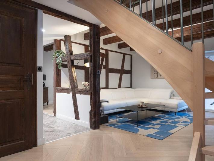 Location de vacances pour 6 personnes, avec terrasse et vue, animaux acceptés à Marlenheim