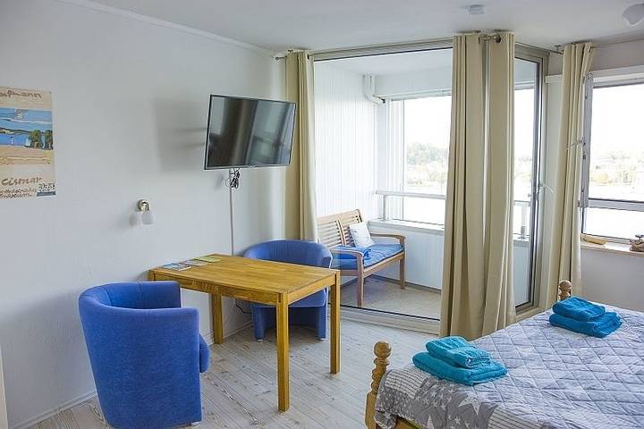 Ferienwohnung für 2 Personen, mit Balkon und Ausblick in Schlei - 2