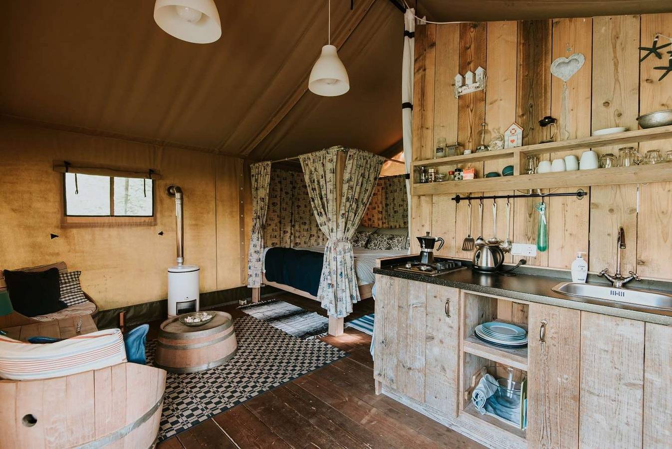 Ferienhaus für 2 Personen mit Garten in Delfstrahuizen, Friesland
