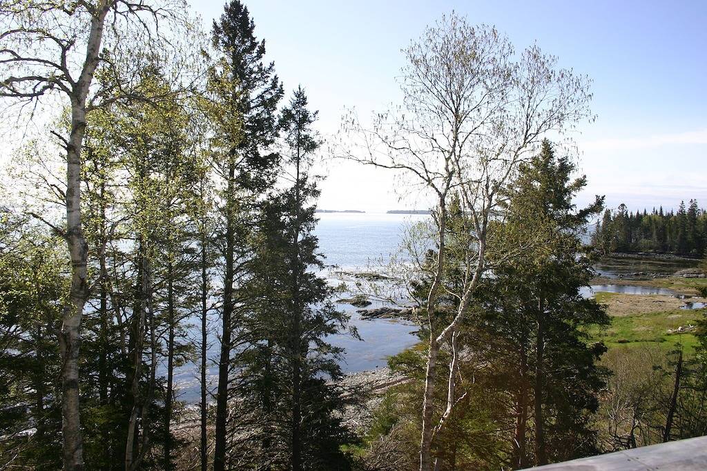 Ruhiges Ferienhaus am Meer in der Wohoa Bay in Washington County (Maine)