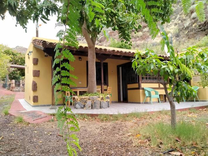 Casa rural con piscina para 5 personas, con vistas además de jardín y piscina en Santa Cruz de Tenerife - 3