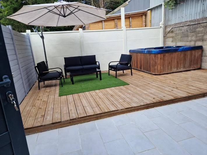 Apartamento de vacaciones para 8 personas, con terraza y piscina - 1