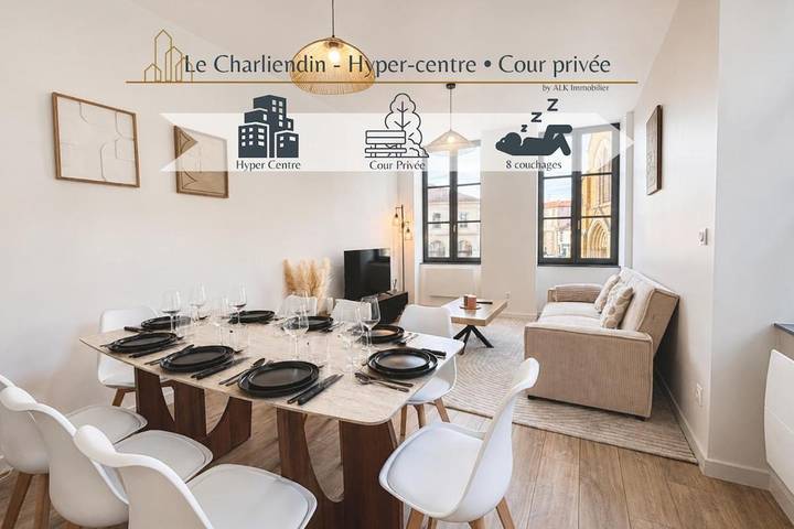 Appartement de vacances pour 8 personnes, avec Terrasse et Vue