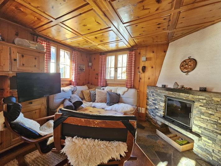 Hütte für 6 Personen, mit Balkon und Garten, kinderfreundlich in Saas-Fee - 3