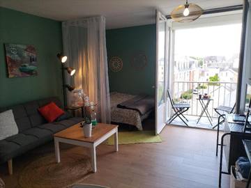 Gîte pour 3 personnes, avec balcon à Vendôme