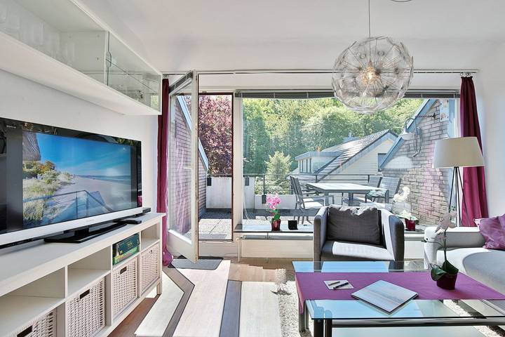 Ferienwohnung für 4 Personen, mit Balkon an der Ostsee