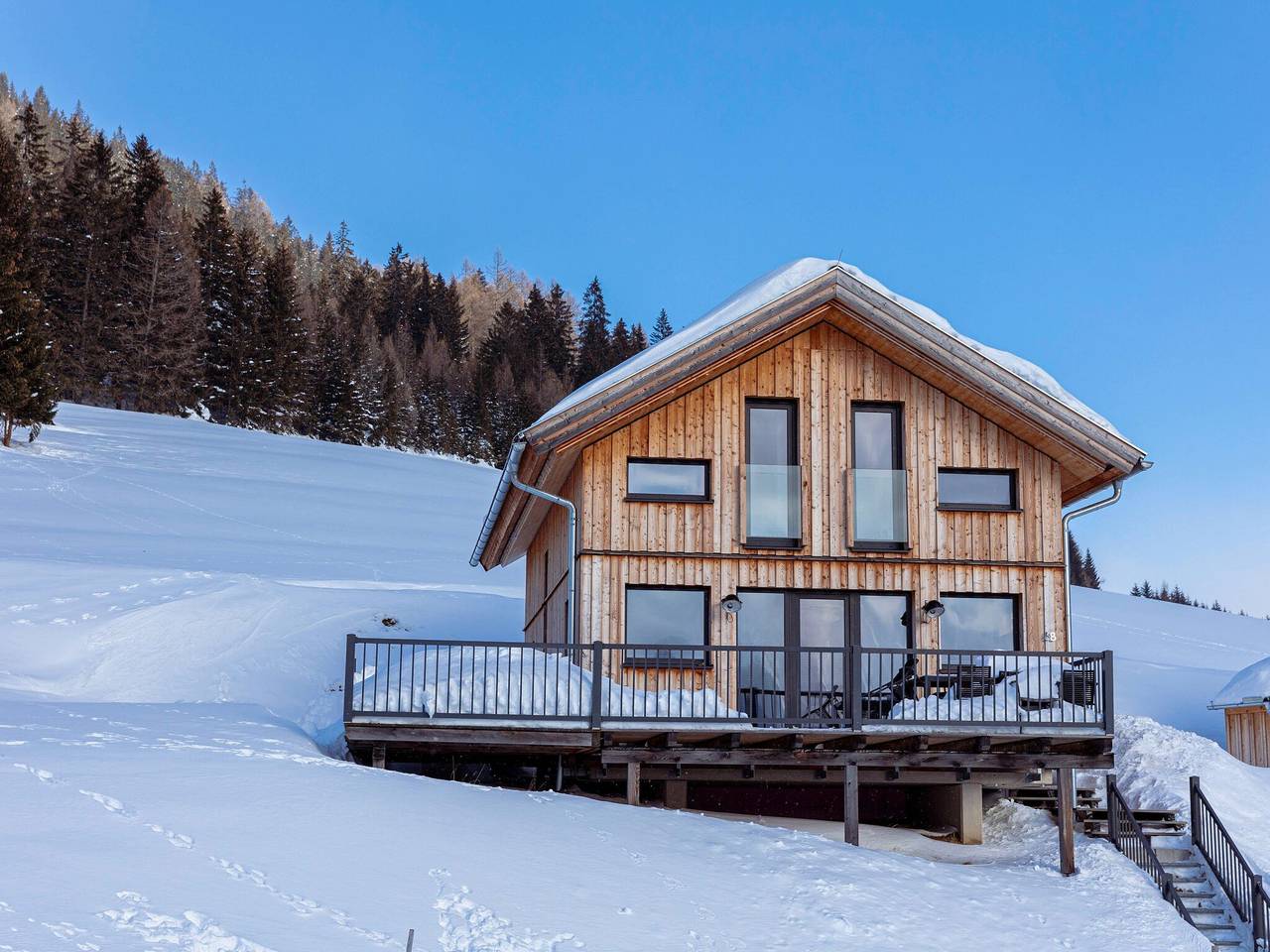 Superior-Chalet in der Nähe der Skipiste in Hohentauern, Murtal
