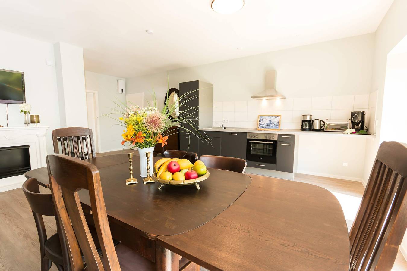 Ganze Wohnung, Ferienwohnung für 4 Personen mit Balkon/Terrasse in Gransee, Ruppiner Seenland