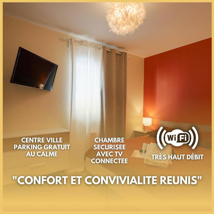 Chambre en colocation -terre ocrée- centre - ville- parking in Ambérieu-en-Bugey, Belley