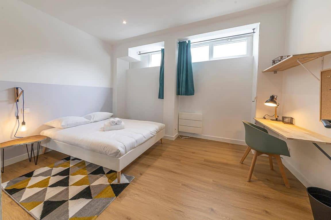 Appartement entier, Le Green, appartement rénové, 4 chambres et jardin in Saint-Jacques-de-la-Lande, Région de Rennes