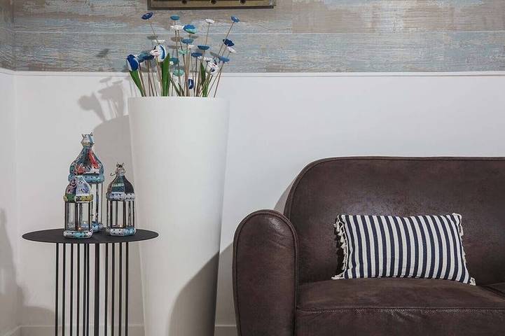 Apartamento para 2 personas, con jardín y piscina en Azenhas do Mar