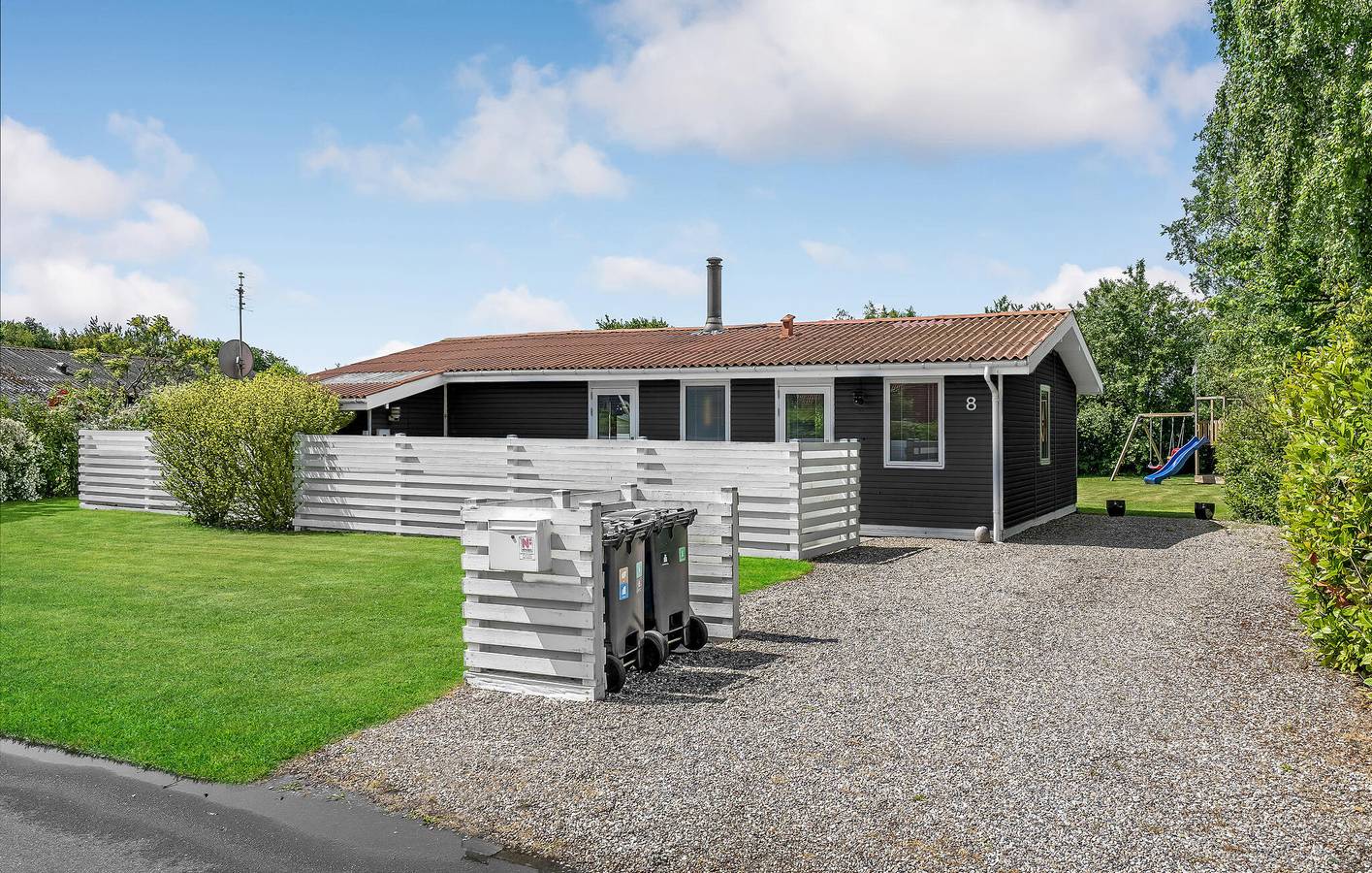 Ferienhaus für 6 Personen mit Terrasse in Stenodden, Tåsinge