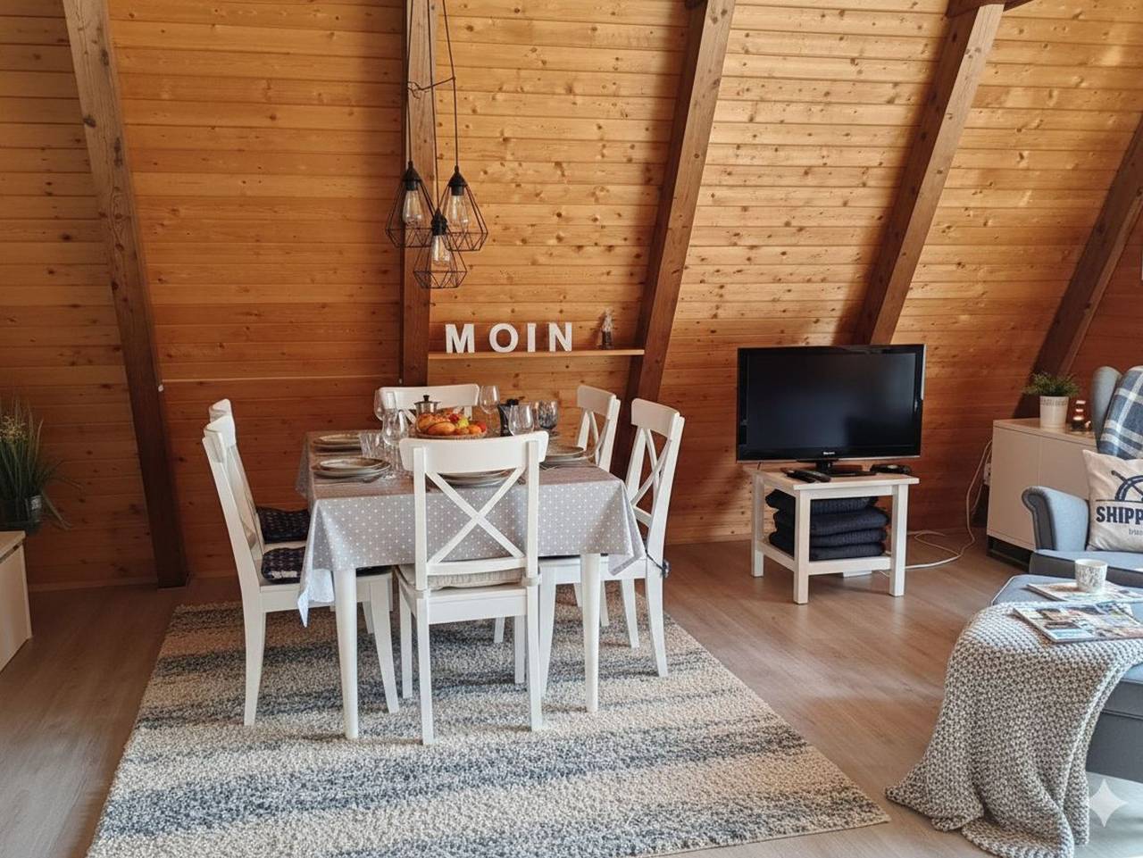 Ferienhaus Banno's Kajüte - Banno´s Kajüte in Fedderwardersiel, Butjadingen