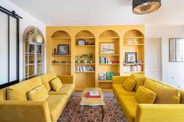 Gîte pour 6 personnes, avec balcon et vue dans Gare Du Bourget